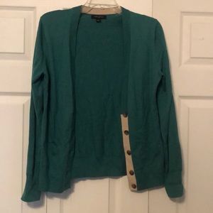 Green cardigan
